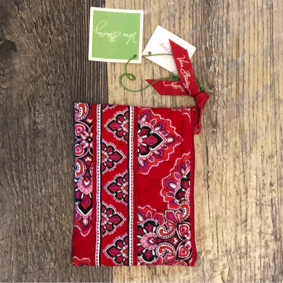Vera Bradley Frankly Scarlet coin purse nwt - Picture 1 of 2